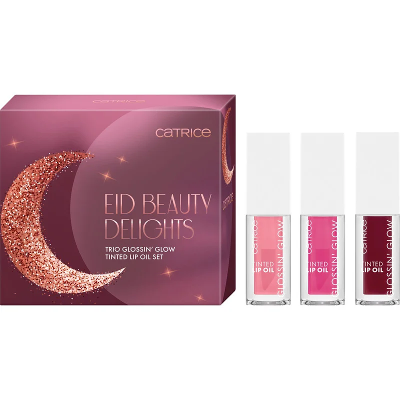 Catrice Catrice EID BEAUTY DELIGHTS Trio Glossin’ Glow Tinted Lip Oil Set